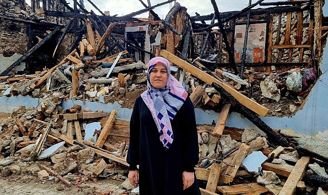 Kütahya'da yangın, bir ailenin bayram sevincini hüsrana çevirdi