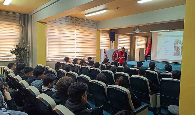 Lise öğrencilerine bilgilendirme semineri