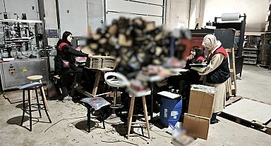 Lüleburgaz'da depo baskını: Yasa dışı üretilmiş 1 milyon 136 bin kutu enerji içeceği ele geçirildi