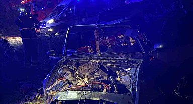 Lüleburgaz'da trafik kazasında iki kişi ağır yaralandı