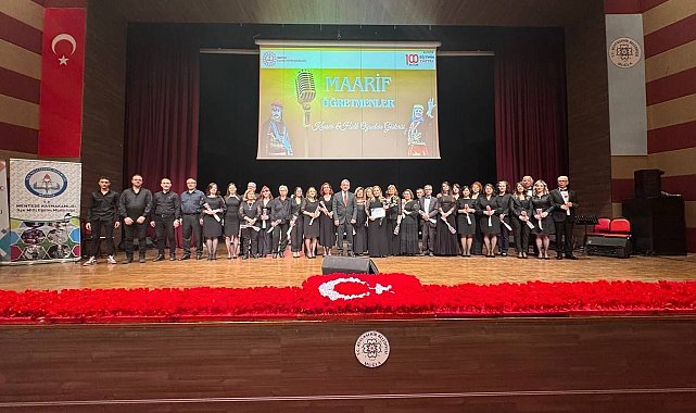 Maarif öğretmenler konseri ve halk oyunları gösterisi beğeni topladı