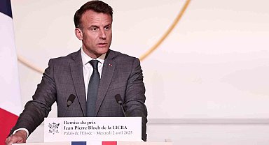 Macron: "Haziran ayında Filistin devletini resmen tanıyabiliriz"