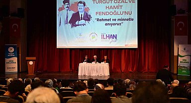 Malatya'da 8'inci Cumhurbaşkanı Turgut Özal ile Başkan Hamit Fendoğlu anısına panel düzenlendi