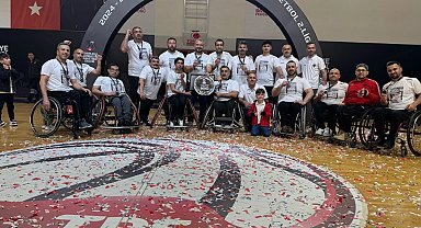 Malatya'da Tekerlekli Basketbol Takımı 1. lige yükseldi