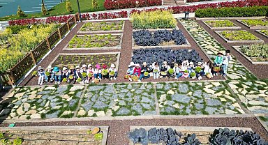 Maltepeli miniklerden 'Çocuk Tarım Parkı'na ziyaret