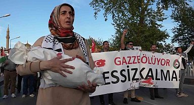 Manavgat halkı Gazze için tek yürek oldu