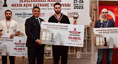 Manisa Festivali Satranç Turnuvası'nda şampiyon belli oldu