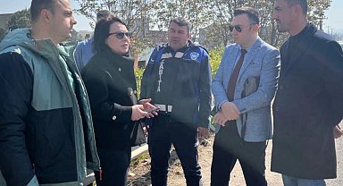 Manisa Turgutlu'da yola dökülen atık için yasal süreç başlatıldı