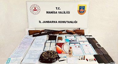 Manisa'da 'Çakallar' ve 'Tokuçlar' suç örgütlerine operasyon