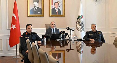Manisa'da mart ayı güvenlik ve asayiş faaliyetleri değerlendirildi