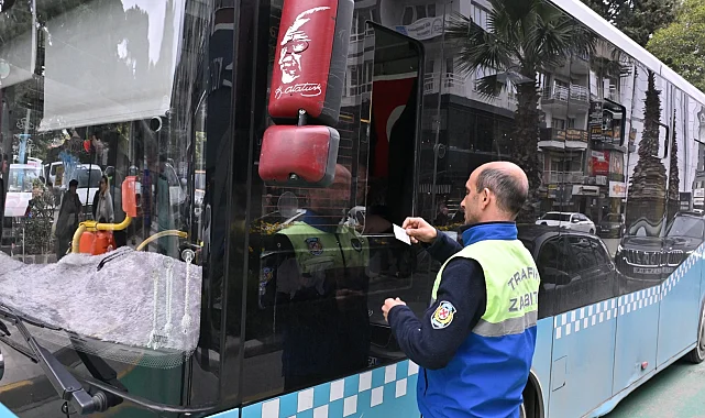Manisa'da toplu ulaşım araçlarına geniş çaplı denetim