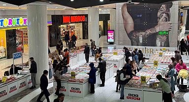 Mardian Mall'da kitap fuarı ziyaretçilerini bekliyor