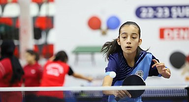 Masa tenisinde küçük raketler Denizli'de buluşacak