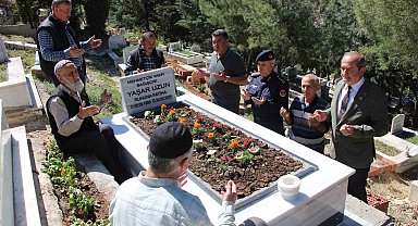 Mehmetçik Vakfı kimsesiz bağışçının mezarını yaptırdı