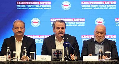 Memur-Sen "Kamu Personel Sistemi Raporu" sonuçlarını kamuoyuyla paylaştı