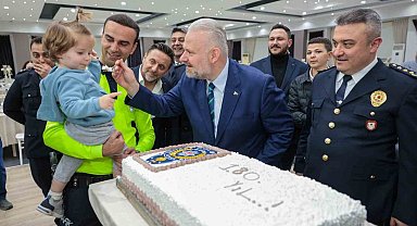 Menemen'de Polis Haftası'na yakışır kutlama