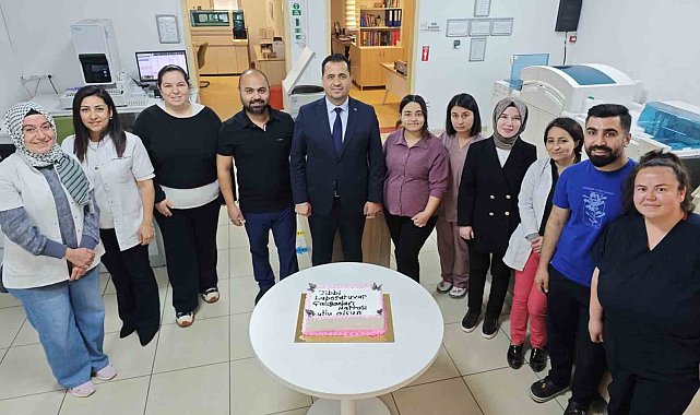 Menteşe Devlet Hastanesi'nde Tıbbi Laboratuvar Çalışanları Haftası kutlandı