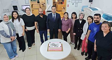 Menteşe Devlet Hastanesi'nde Tıbbi Laboratuvar Çalışanları Haftası kutlandı