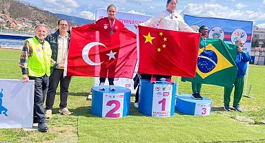 Mersinli sporcu dünya 2'ncisi oldu