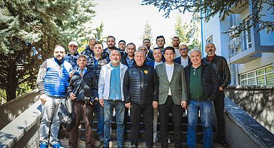 Mesut Bakkal, basın mensuplarıyla bir araya geldi