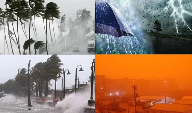 Meteoroloji'den 21 ile kuvvetli yağış uyarısı