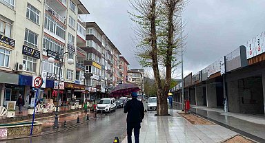 Meteorolojinin uyardığı Çankırı'da sağanak yağış etkili oldu
