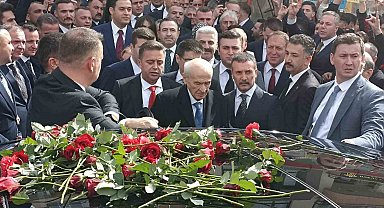 MHP lideri Bahçeli, Türkiye Alparslan Türkeş Siyaset Akademisi Vakfı'nın açılışına katıldı