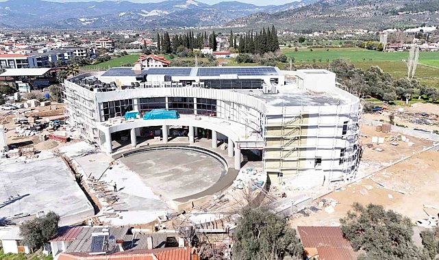 Milas'ın yeni kültür ve sanat merkezinde çalışmalar devam ediyor