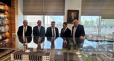 Milletvekili Bozgeyik'ten Merinos Holding'e ziyaret