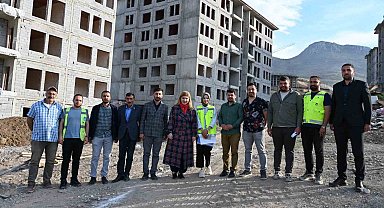 Milletvekili Ölmeztoprak, TOKİ konutlarını inceledi