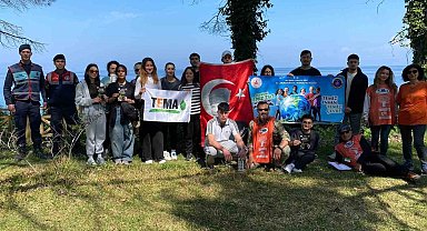 Milli Park'ta öğrencilere orman yangını bilgilendirmesi