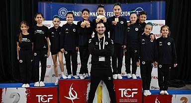 Minik Cimnastikçiler Manisa'nın gururu oldu