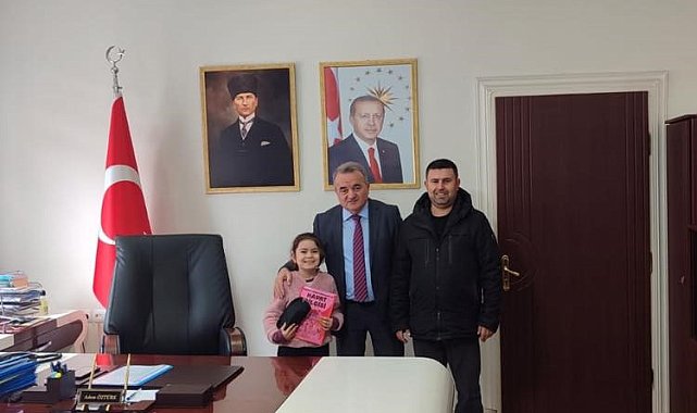 Minik gazeteciden büyük adım