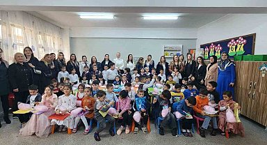 Minik GKV'lilerin "Kitaplarda Gezebilir" projesine büyük alkış