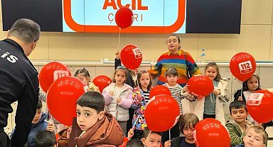 Minikler 112 Acil Çağrı Merkezi'nde