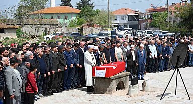 Motosiklet kazasında hayatını kaybeden astsubay son yolculuğuna uğurlandı