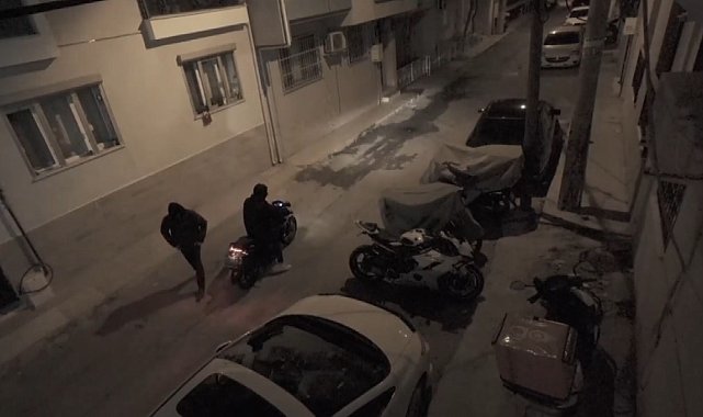 Motosikletin hız göstergesini çaldılar