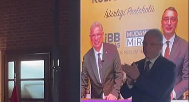 Mudanya Belediye Başkanı'ndan Mahir Polat'a alkışlı destek