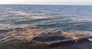 Mudanya sahilinde görülen müsilaj tedirgin etti