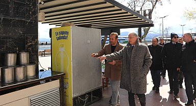 Mudanya sahilinde işgal ve seyyar denetimi