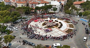 Muğla'da 23 Nisan coşkusu kortej yürüyüşüyle başladı