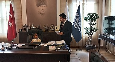 Muğla'da Başkanlık koltuğu çocuklara emanet