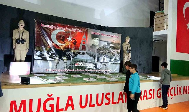 Muğla'da Çanakkale 1915 gezici müzesi ziyarete açıldı