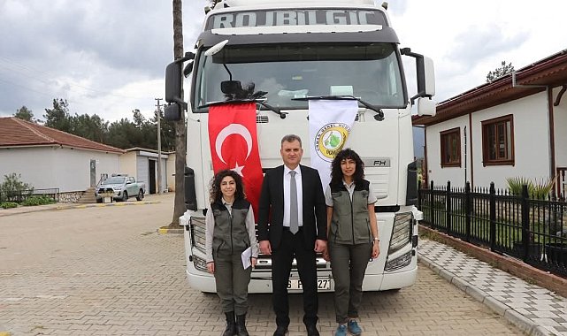 Muğla'dan Azerbaycan'a fidan desteği
