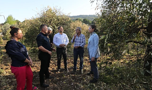 Muğla'da dondan etkilenen üreticilerine gübre dağıtıldı