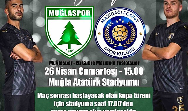 Muğlaspor'da Şampiyonluk coşkusu yaşanacak