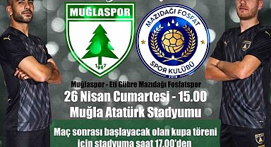 Muğlaspor'da Şampiyonluk coşkusu yaşanacak