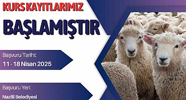 Nazilli Belediyesi'nden Kurban Kesim Kursu