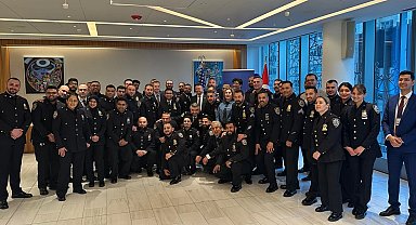 New York Türkevi'nde Türk ve Müslüman polisler bir araya geldi