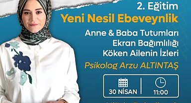 Niğde Belediyesi'nden ebeveynlere yönelik eğitim semineri